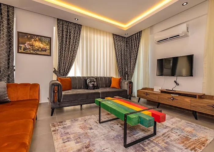 Salkim- 4 Bedroom In Oludeniz 别墅 费特希耶